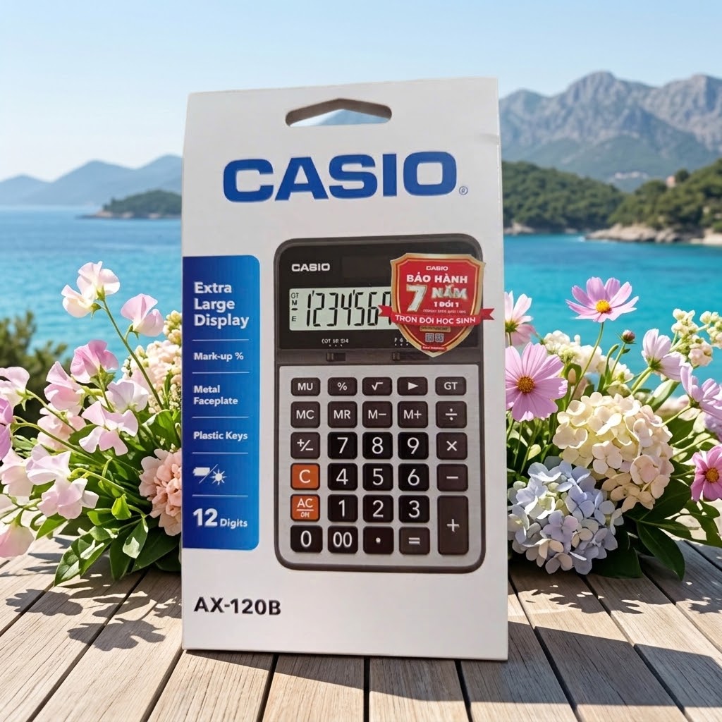 Máy Tính Casio AX 120B